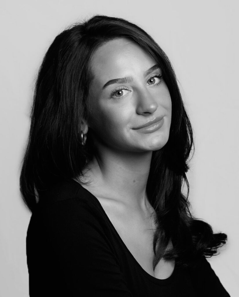 Liv black and white photo