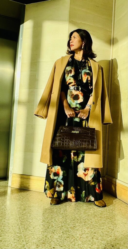 Picture of Rowena wearing John Lewis fashion.
