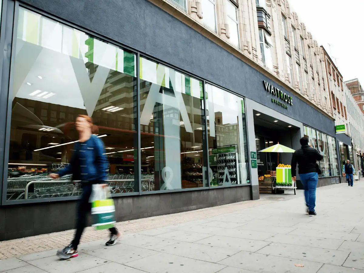 Street view of Waitrose & Partners shop